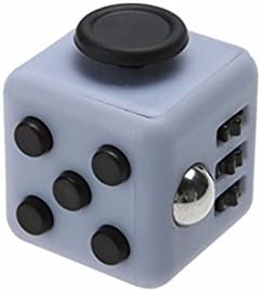 Unbeatable Stress and Anxiety Reliever Fidget Cube (Grey/Black)