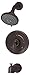 Symmons 5502-SBZ-TRM Elm 1- Handle Tub and Shower Faucet Trim, Seasoned Bronze