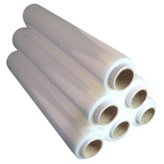 6 x Rolls X-Strong Clear Pallet Stretch Shrink Wrap 500mm x 150M 25mu