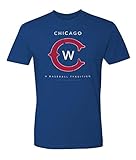 Chicago C Baseball T Shirt Mens Vintage 2018 - Soft Style (XX-Large)