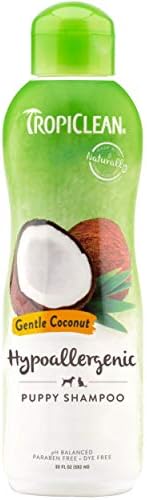 tropiclean gentle coconut puppy shampoo