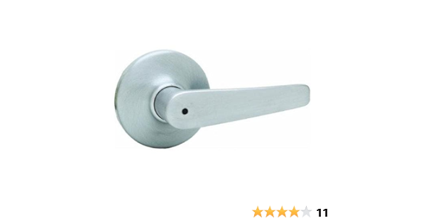 Kwikset 300dl 26d Cp Security Delta Privacy Lever Satin Chrome Door Levers Amazon Canada