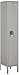 Salsbury Industries 61152GY-U Single Tier 12-Inch Wide 5-Feet High 12-Inch Deep Unassembled Standard Metal Locker, Gray