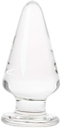 Large Crystal Glass Amal Plug for Couple