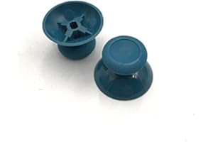 UCKY DO 2PCS 3D Analog Joystick Cap Thumb Stick Cap Thumbstick Replacement for Xbox One Elite Controller (Teal)