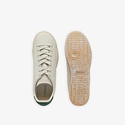 Lacoste Mens Carnaby Set Sneaker, Off WHT/Gum, 8.5