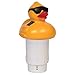 GAME Solar Light-Up Derby Duck Pool Chlorinator; 3"-Tablet Chlorine Dispenser; LED Lights; Light Sensor; Expandable Basket; Adjustable Flow Rate; Duck, Tiki, Globe, Pineapple, and Volcano primary