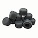 Renovators Supply Manufacturing Silicone Door Stopper Tips 5/8 in. Door Stopper Bumper Caps 10 Replacement Tip Ends for Absorbing Shock Wall and Floor Protector