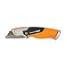 Fiskars 770010-1001 Pro Utility Knife, Fixed, Orange/Black