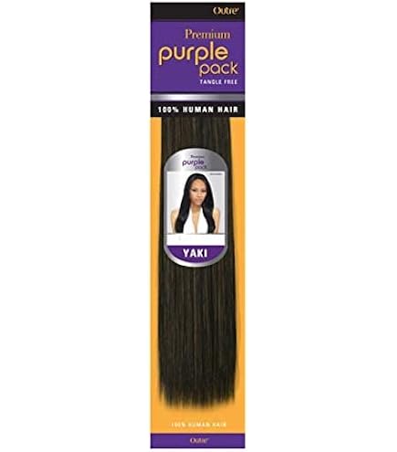 Amazon.com : Outre Velvet Remi 100% Human Hair - Yaki  display picture 2
