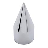 United Pacific (10) Wheel Lugnut Chrome Plastic 1.5