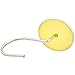 Amazon Basics Shower Curtain Hooks - Button, Yellow