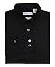 Calvin Klein Boys' Long Sleeve Sateen Dress Shirt, Button-Down Style with Buttoned Cuffs & Shirttail Hem, Black, 14
