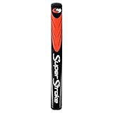 Super Stroke Slim 3.0 Putter Grip, Oversized, Lightweight Golf Grip, Non-slip, 10.50"L X 1.30"W, USGA Approved, Midnight Red