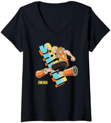 Amazon.com: One Piece Anime Sanji Egghead Island T-Shirt