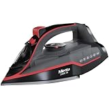 Mienta - Steam Iron - No crease - Watts 2200 - Black/Red