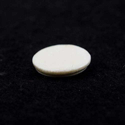 OUYAWEI 17 Pcs White Clarinet Leather Pads Set Woodwind Musical Instruments Parts - Thumbnail 2