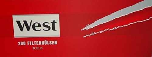 1.000 West Rot Filterhülsen