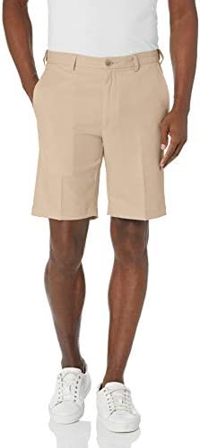 Haggar Men’s Cool 18 Pro Straight Fit Stretch Solid Flat Front Short-Regular and Big & Tall Sizes Haggar Men’s Cool 18 Pro Straight Fit Stretch Solid Flat Front Short-Regular and Big & Tall Sizes