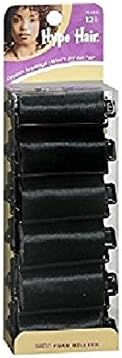 Hype Hair Satin Foam Rollers, 12 Each - 2pc