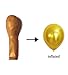 2017 Graduation Balloons Decorations Grad Gold Foil Latex Metallic Fringe Curtains - Party Supplies Ornaments