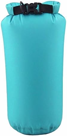 Summit Pine 8L Waterproof Dry Bag for Camping, Fishing, Hiking, Boating, Rafting, Skiing, Backpacking, Beach (Light Blue)