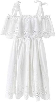 broderie anglaise flower girl dresses