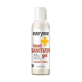 Everyone Hand Sanitizer Gel, Coconut and Lemon, 2oz, 6 Count