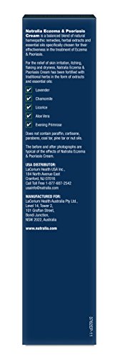 Natralia Eczema & Psoriasis Cream, 2 Ounce Tube