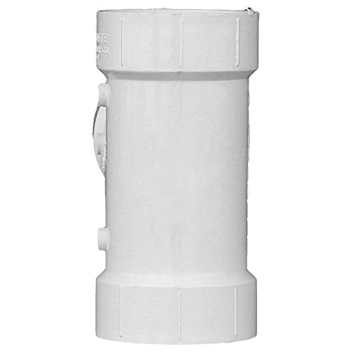 Easy to Install Charlotte Pipe 11/2 Sanitary Tee Pipe Fitting Durable Drain, Waste and Vent