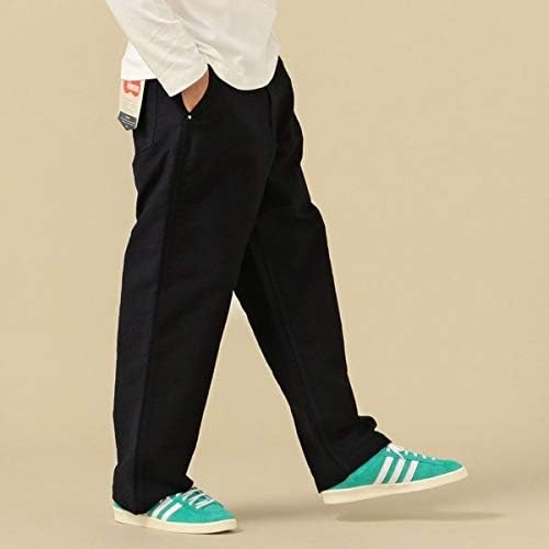 Amazon シップス メンズ Ships Ships サテン トリプルステッチ ペインター ワークパンツ ネイビー Small ロング パンツ 通販