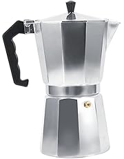 Mocha Pot, 12 Cups Coffee Pot, Aluminum Italian Type Moka Pot, Silver Espresso Coffee Maker, For Home Reunion, Office Use Mocha Coffee Pot