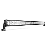 LED Light Bar Nilight 52Inch 300W Spot Flood Combo LED Driving Lamp Off Road Lights LED Work Light for Trucks Boat Jeep Lamp,2 Years Warranty