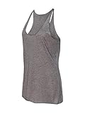 Bella womens Triblend Racerback Tank(8430)-GREY TRIBLEND-M