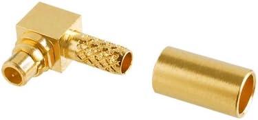 RF Connector - MMCX Connector Cable Plug, MMCX-LP-RG174-E, Snap-on Mating Type, 1 Piece