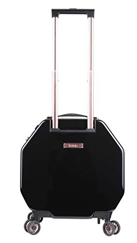 kensie 3d gemstone tsa lock spinner hardside luggage and tote