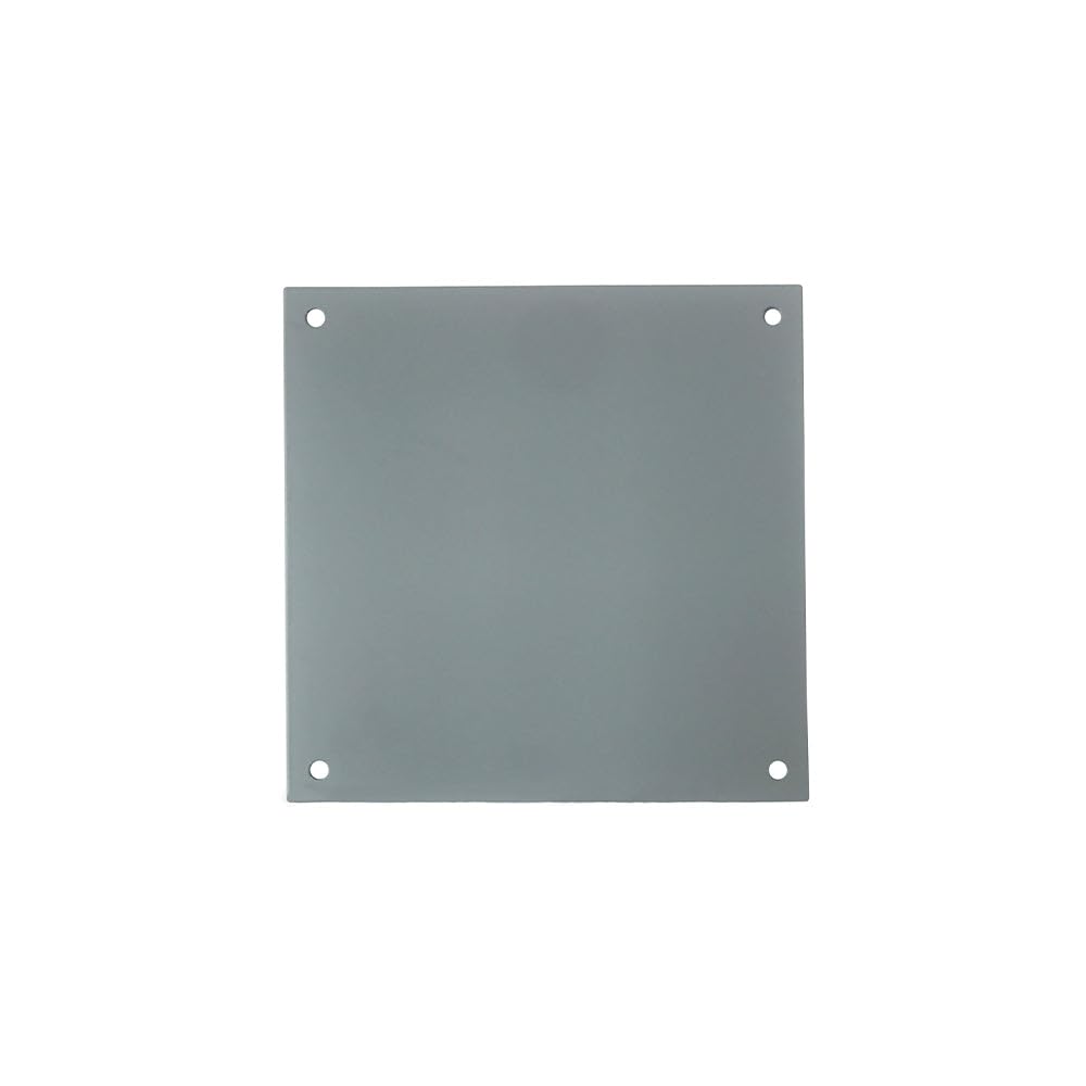 Steel Mounting Plate for House Numbers and Letters – Grey 140 X 140 MM
