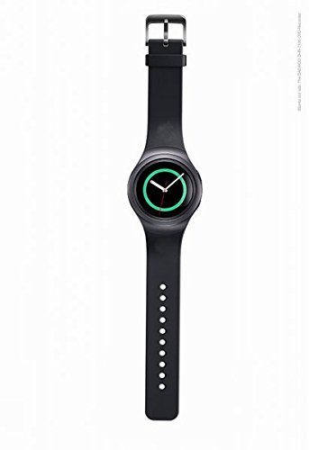 EUG negro silicona Correa de reloj banda para Samsung Galaxy Gear ...