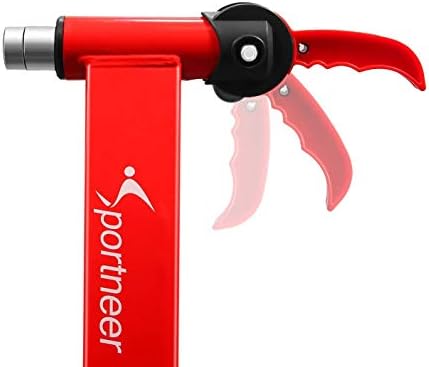 sportneer steel bicycle exercise magnetic stand with noise reduction wheel