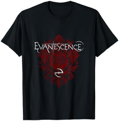 Amazon.com: Evanescence Fallen Black 2 T-Shirt : Clothing, Shoes