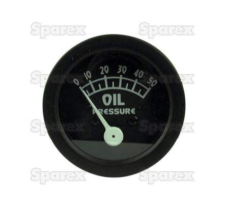 Sparex, S.61063 Gauge, Oil Pressure, 050 Psi, 9n9273a For Ford 2N, 8N, 9N