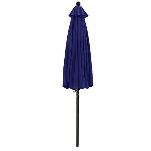ABCCANOPY Premium Terrassenschirme, 2,4 m, Marineblau – Bild 6