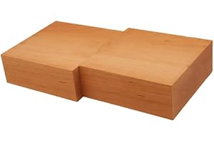 Barrington Hardwoods Cherry Lumber Bowl Blanks 3" (2 Pcs) (3" x 8" x 8")