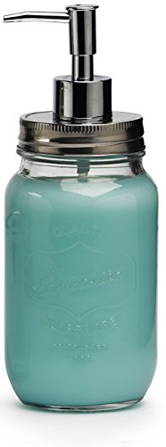 image for Circleware Lancaster Set of 4 Glass Bathroom Accessories, 24 ounce Mas