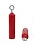 Atomik Climbing 2 inch Vertical Hanging Pipes Set of 2 in Red for Grip and Strength Training As Seen on American Ninja Warrior