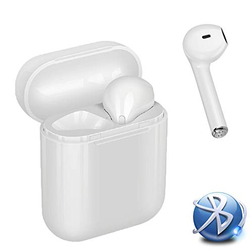 Bluetooth Headphones,Wireless Bluetooth Earphones HD Stereo In-Ear Sports Headphone with built-in noise canceling microphone suitable for all sports and working Bluetooth headsets