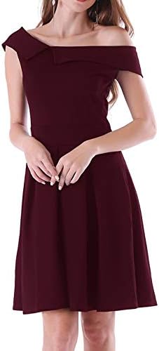 InsNova Women's Cute A-line Short Party Dress for Cocktail Wedding Guest