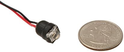 3 x Prewired Superflux 4 Chip LEDs - Pink