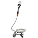 LUOOV [Upgraded] Portable Camping Shower,Compact Shower Pump with USB Rechargeable Battery, Handheld Outdoor Shower Head for Camping, Hiking, Traveling,w/3.7V Pump, 6-Ft Hose,Bidet Head