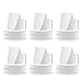 6-Count of Papablic Duckbill Valves for Spectra and Medela, Replaceable Duckbill Valves for Spectra S1 Spectra S2 Valves and Medela Pump in Style Valves, BPA/DEHP Free